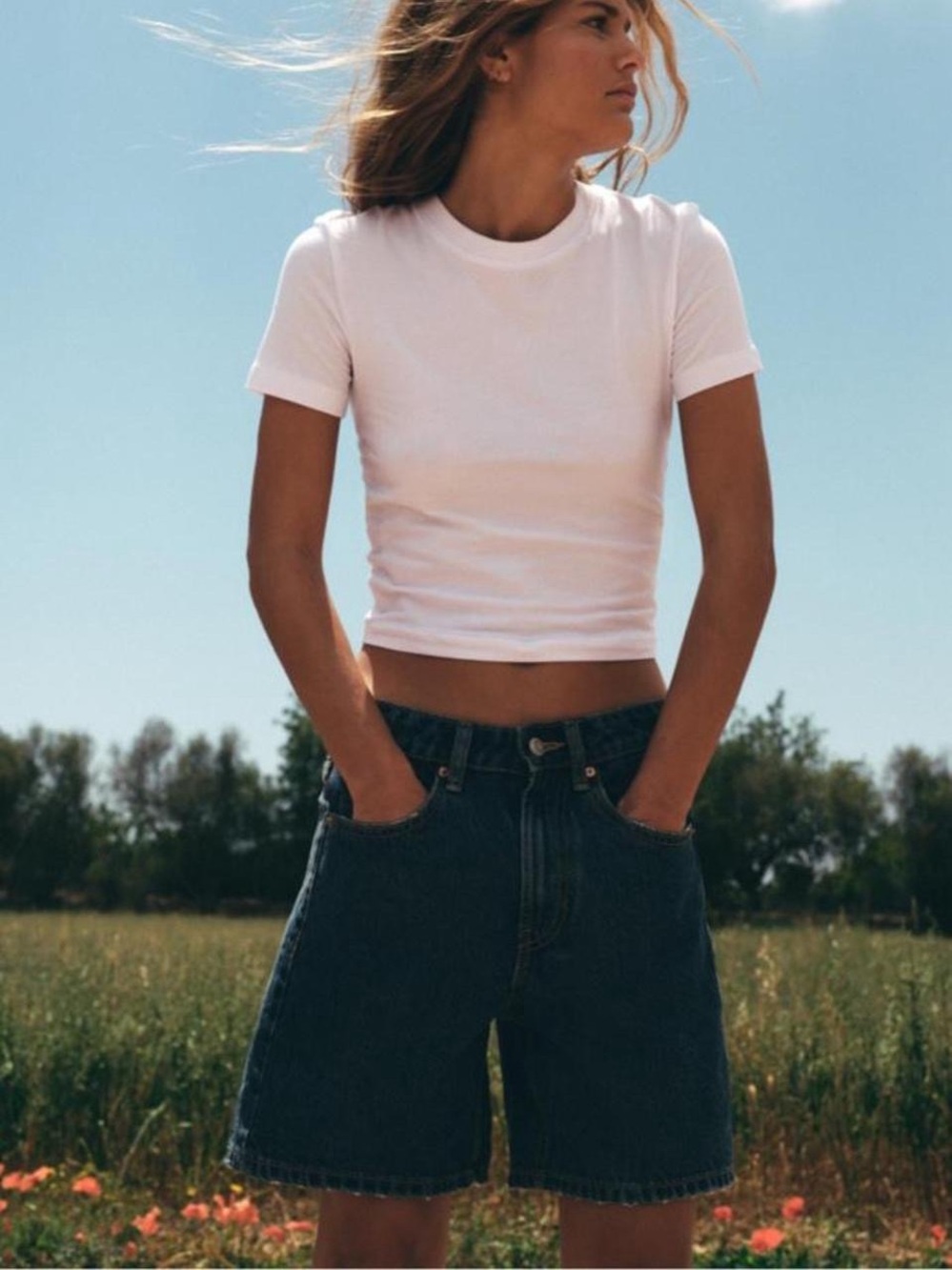 Zara Denim Shorts